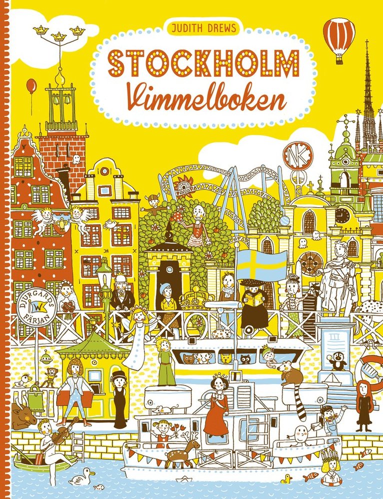 Judith Drews - Stockholm - Vimmelboken, Kartonnage