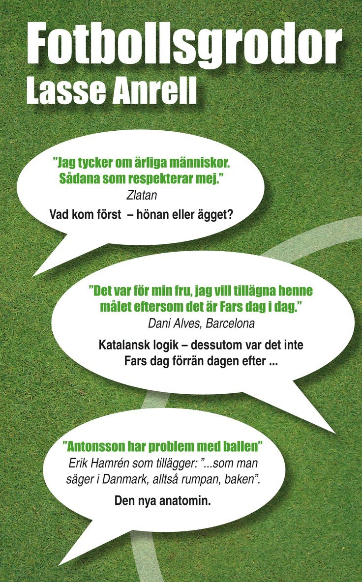 Lasse Anrell - Fotbollsgrodor, Inbunden
