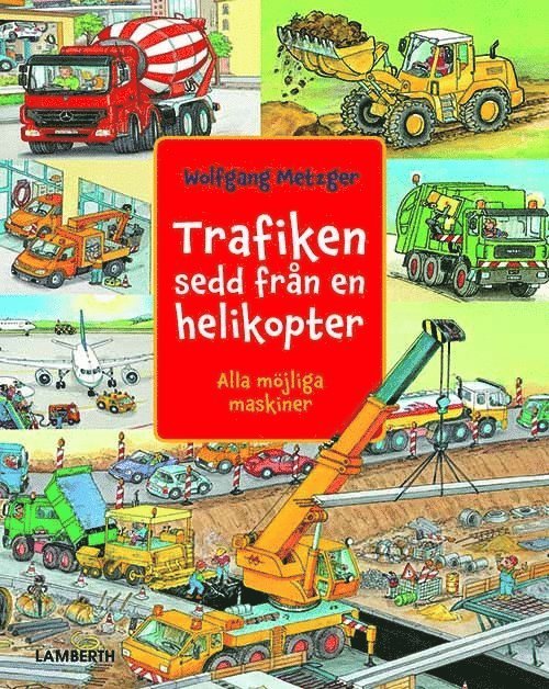 Trafiken sedd från en helikopter