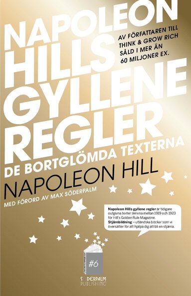 bokomslag Napoleon Hills Gyllene Regler - De bortglömda texterna