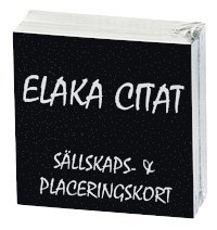 bokomslag Elaka Citat (Snackisar)