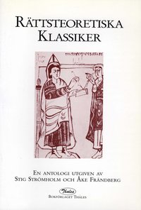 bokomslag Rättsteoretiska klassiker: en antologi