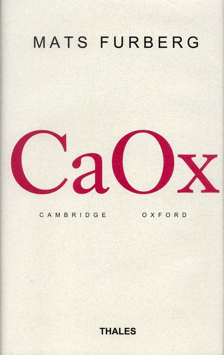 Caox - Språkanalytisk filosofi i Cambridge och Oxford till 1970 1