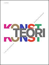 Konstteori : en introduktion 1