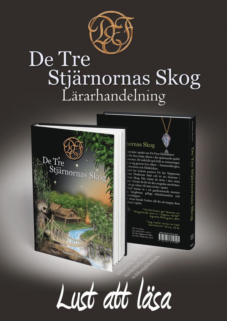 Susanne MacFie - Lärarhandledning De Tre Stjärnornas Skog + webblicens 30st(12mån), Häftad