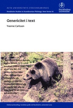 Genericitet i text 1