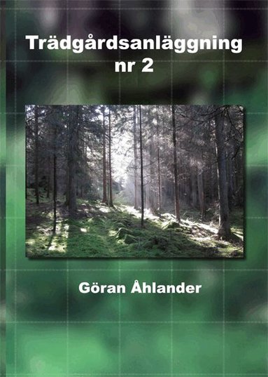 Göran Åhlander - Trädgårdsanläggning nr 2, Storpocket