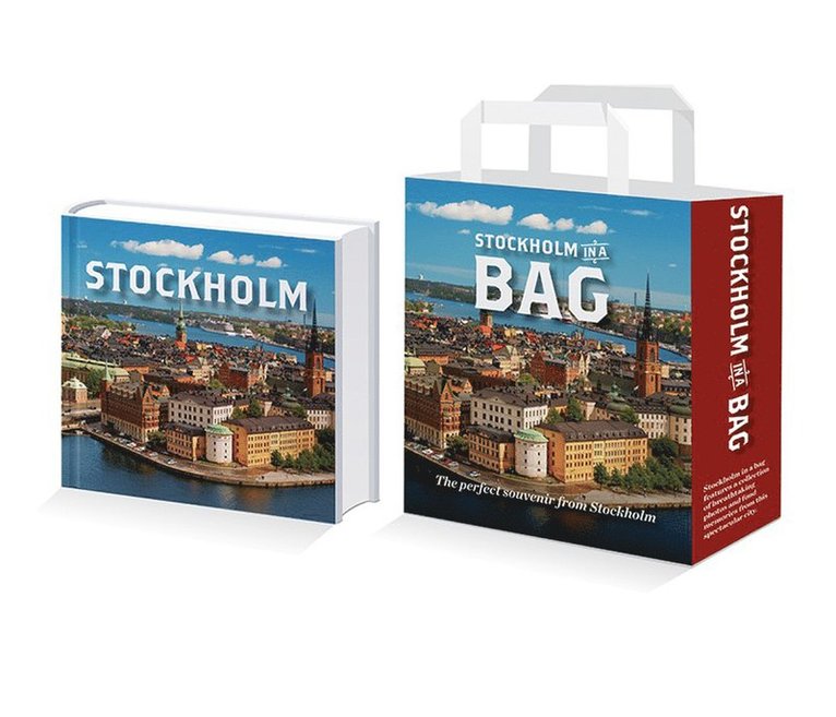 Stockholm in a bag Bok + Påse, Inbunden
