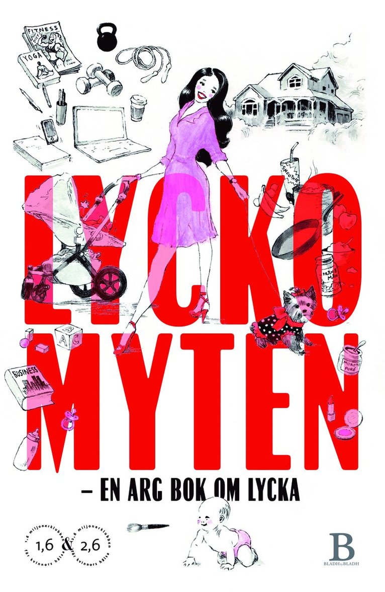 Ingemo Bonnier, Leone Milton - Lyckomyten : en arg bok om lycka, Häftad