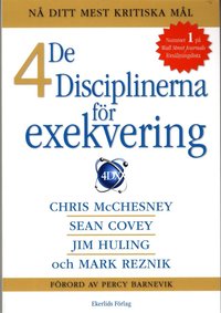 bokomslag De fyra disciplinerna av exekvering