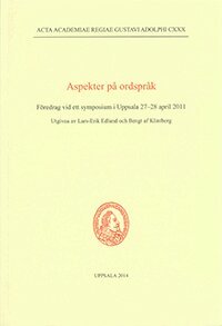 Lars-Erik Edlund, Bengt af Klintberg - Aspekter på ordspråk, Häftad