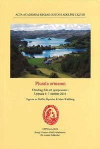 Plurala ortnamn, Häftad
