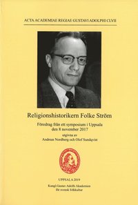 bokomslag Religionhistorikern Folke Ström