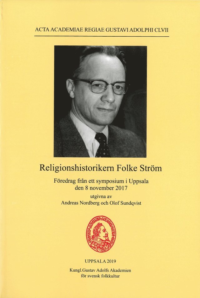 Religionhistorikern Folke Ström 1