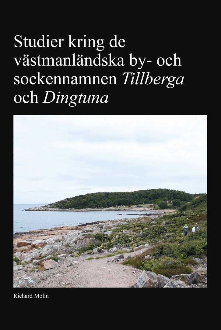Richard Molin - Studier kring de västmanländska by- och sockennamnen Tillberga och Dingtuna, Kartonnage