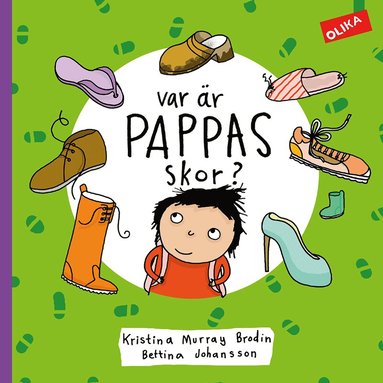 Kristina Murray Brodin, Bettina Johansson - Var är pappas skor?, Inbunden
