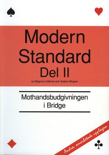 bokomslag Modern standard. D. 2, Mothandsbudgivningen i bridge