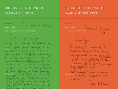 Friedrich Nietzsche - Samlade skrifter. Bd 10.1 och Bd 10.2, Brev i urval, Häftad