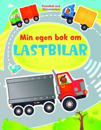 bokomslag Min egen bok om lastbilar - pysselbok med klistermärken