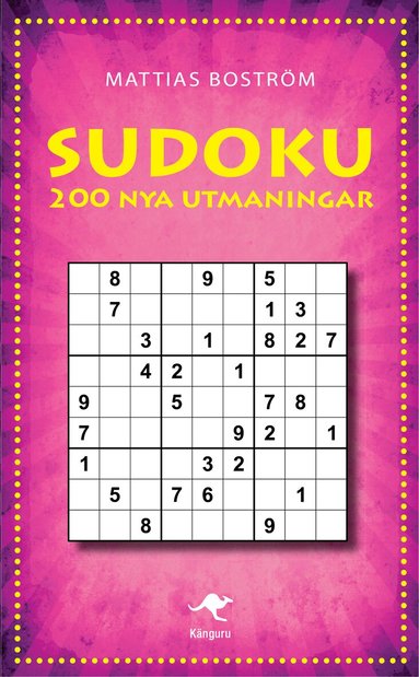 Mattias Boström - Sudoku : 200 nya utmaningar, Pocket