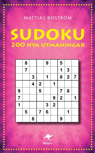 bokomslag Sudoku : 200 nya utmaningar