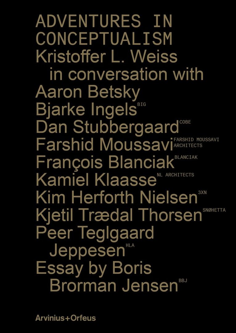 Kristoffer Lindhardt Weiss, Kristoffer Lindhardt Weiss - Adventures in Conceptualism, Häftad