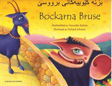 bokomslag Bockarna Bruse / Biznakwiyakn-i Brs (svenska och kurdiska)