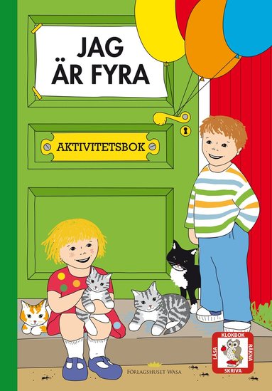 Jag är fyra : aktivitetsbok (Set om 5 st), Häftad