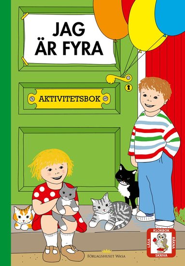 Jag är fyra : aktivitetsbok, Häftad
