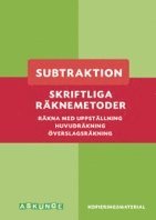 bokomslag Skriftliga räknemetoder- subtraktion