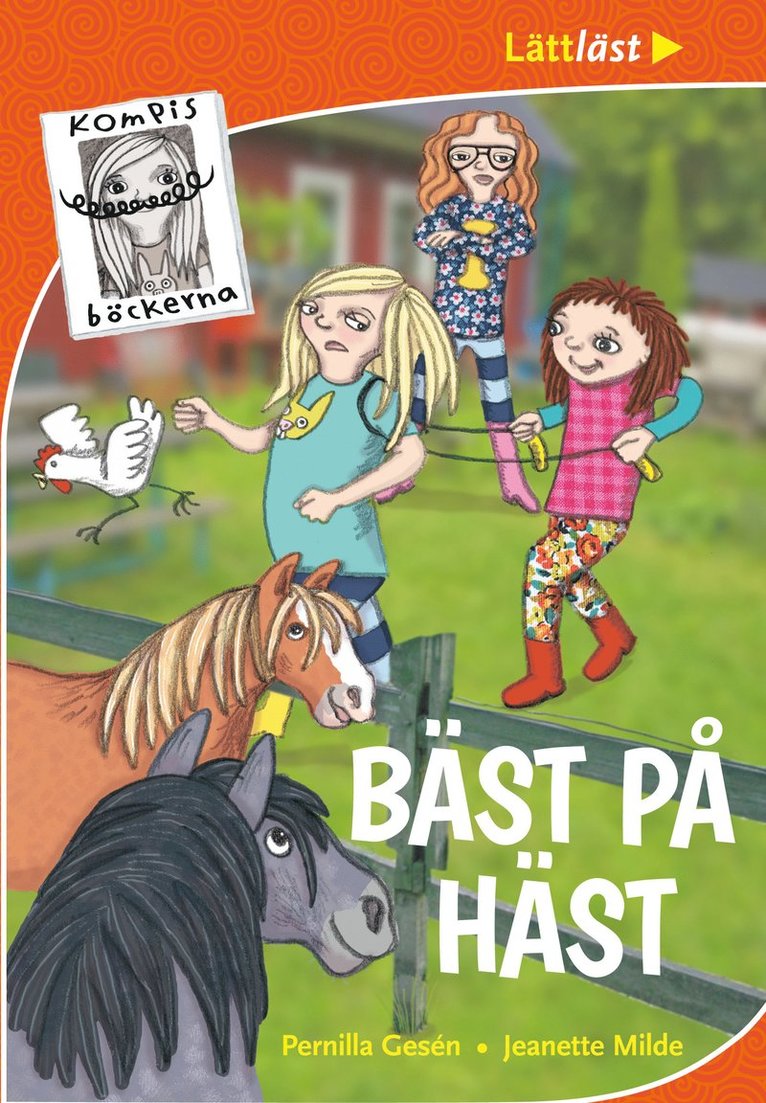 Pernilla Gesén, Jeanette Milde - Bäst på häst, Inbunden