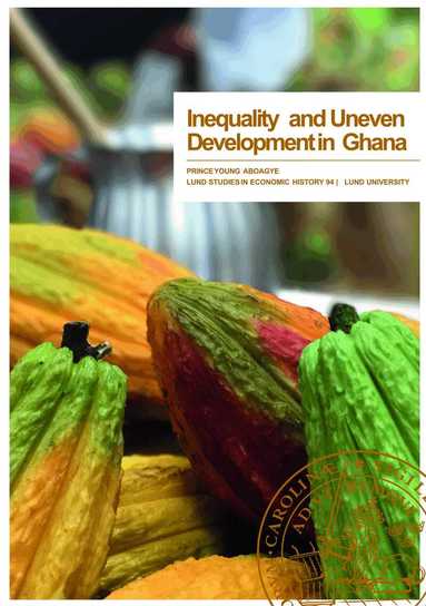 Prince Young Aboagye - Inequality and Uneven Development in Ghana, Häftad