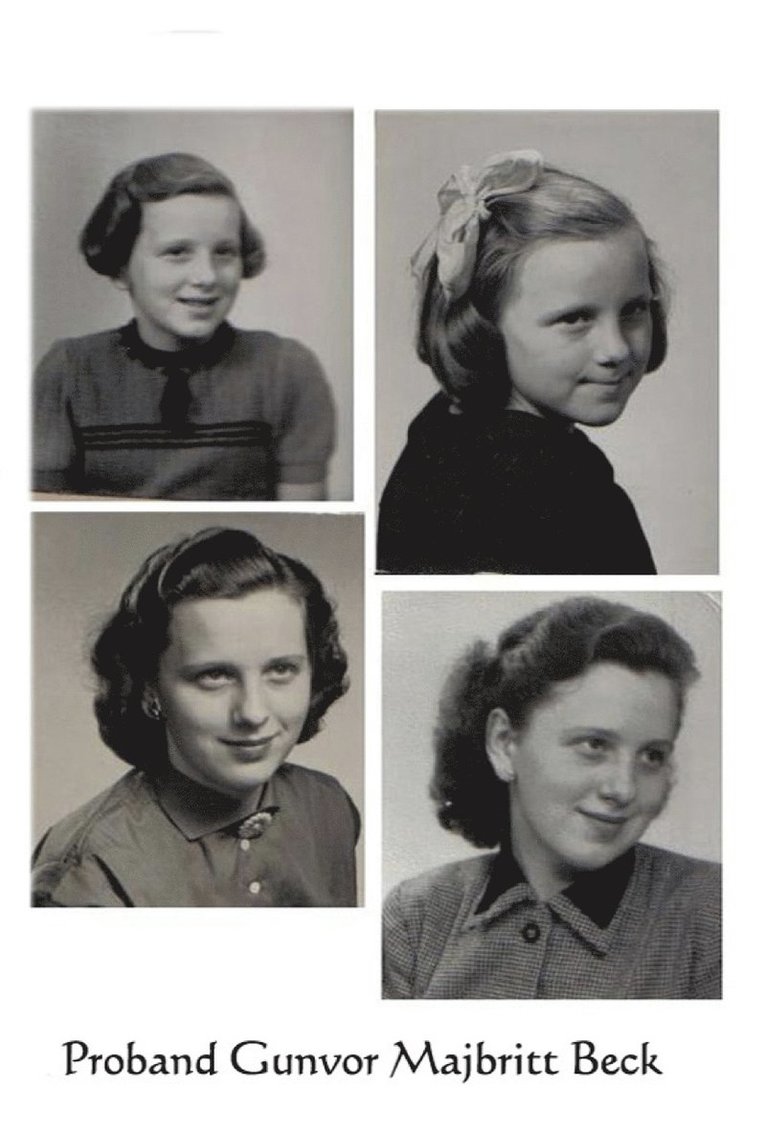 Karin Ahlquist - Proband Gunvor Majbritt Beck, Häftad