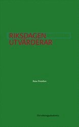 bokomslag Riksdagen utvärderar