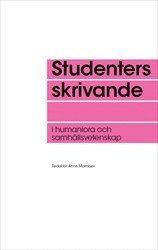 bokomslag Studenters skrivande i humaniora och samhällsvetenskap