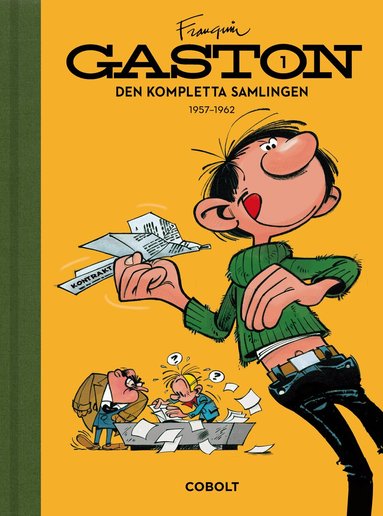 André Franquin - Gaston. Den kompletta samlingen, Volym 1, Inbunden