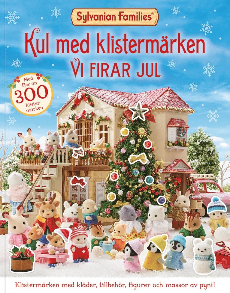 Sylvanian Families: Kul med klistermärken vi firar jul, Häftad