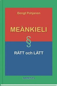 bokomslag Meänkieli rätt och lätt - grammatik och lärobok i meänkieli