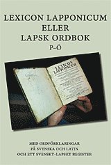 bokomslag Lexicon Lapponicum (A-O)