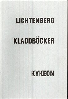 Georg Christoph Lichtenberg - Kladdböcker, Häftad
