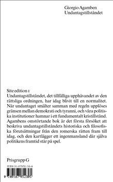 Giorgio Agamben - Undantagstillståndet, Pocket