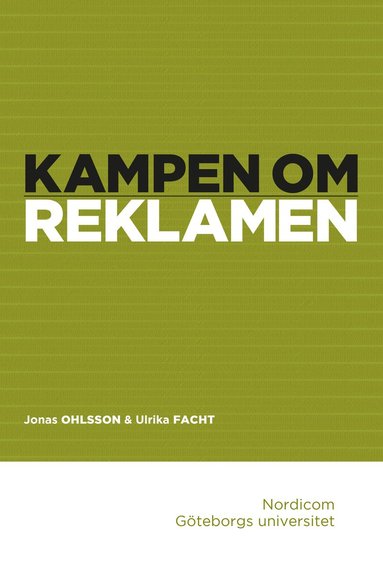 Jonas Ohlsson, Ulrika Facht - Kampen om reklamen, Kartonnage