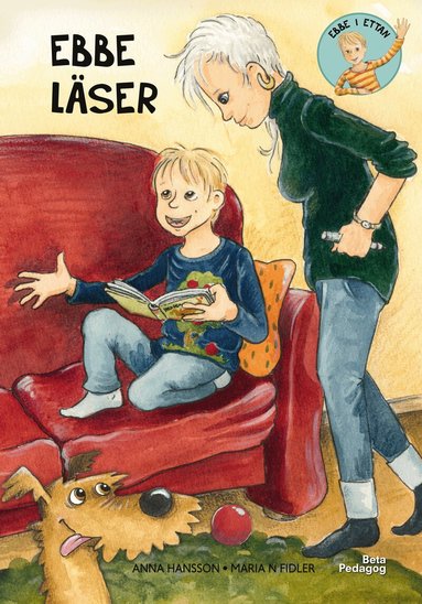 Anna Hansson - Ebbe läser, Inbunden