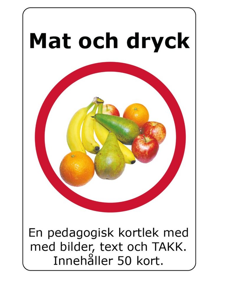 En bok med TAKK om mat 1