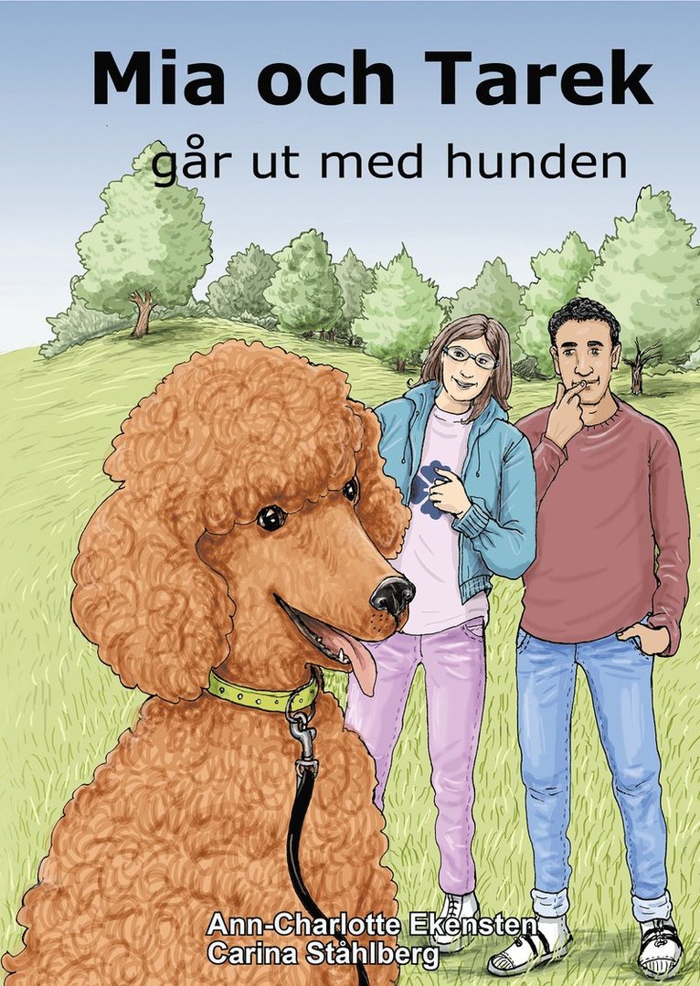 Mia och Tarek går ut med hunden 1