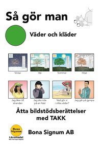 bokomslag Så gör man, tema väder och kläder, en bok med TAKK