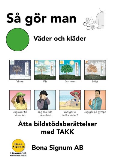 Ann Gomér - Så gör man, tema väder och kläder, en bok med TAKK, Häftad