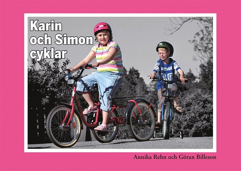 Karin och Simon cyklar 1