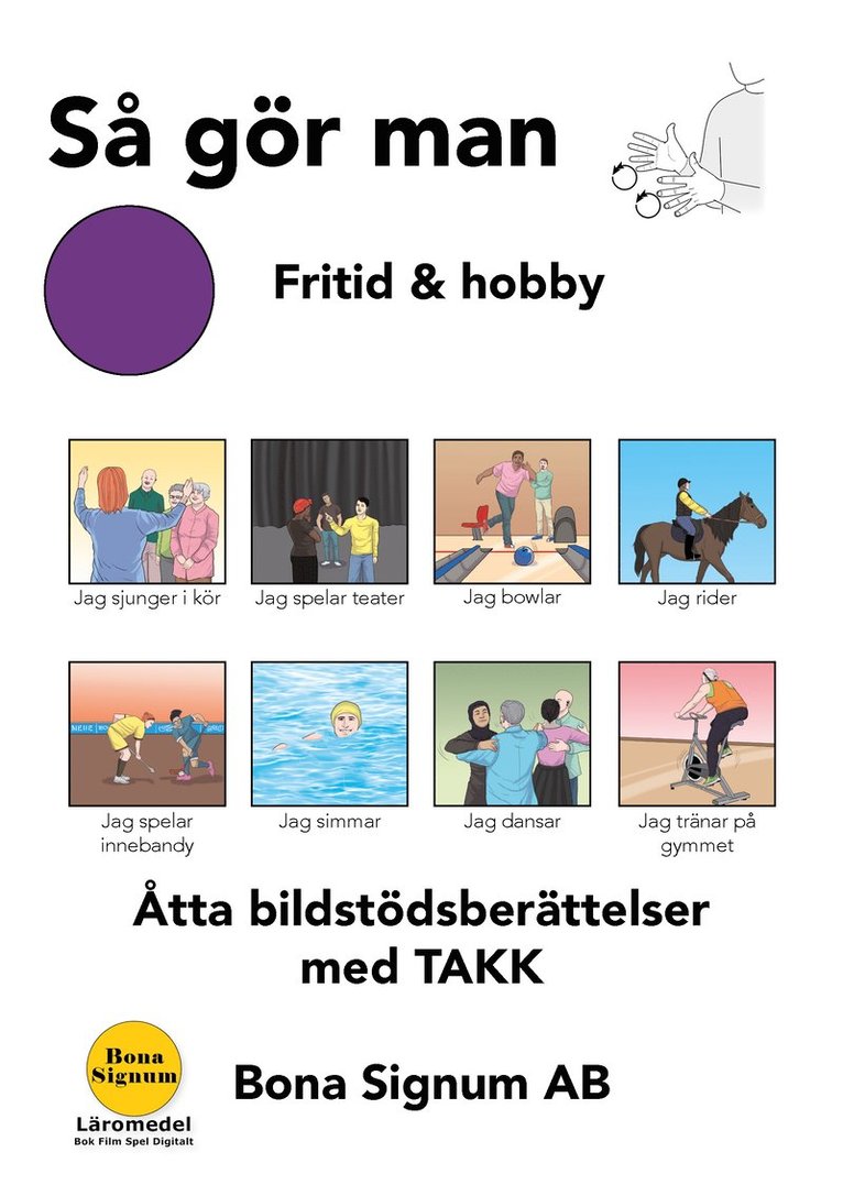 Så gör man, tema fritid och hobby, en bok med TAKK 1