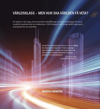 Monica Renstig - Världsklass - men hur ska världen få veta?, Inbunden